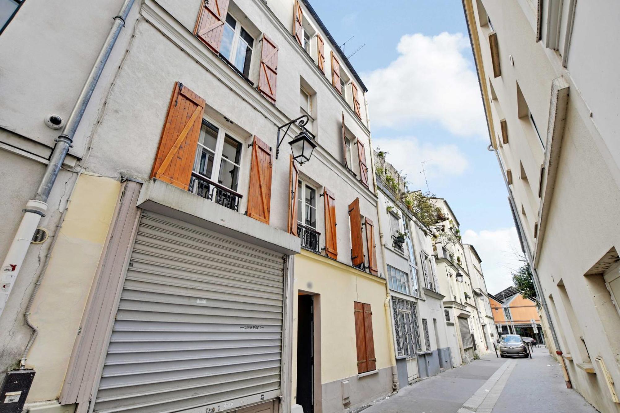 Modern Sutdio For 2 With A-C - Near Montmartre Lägenhet Paris Exteriör bild
